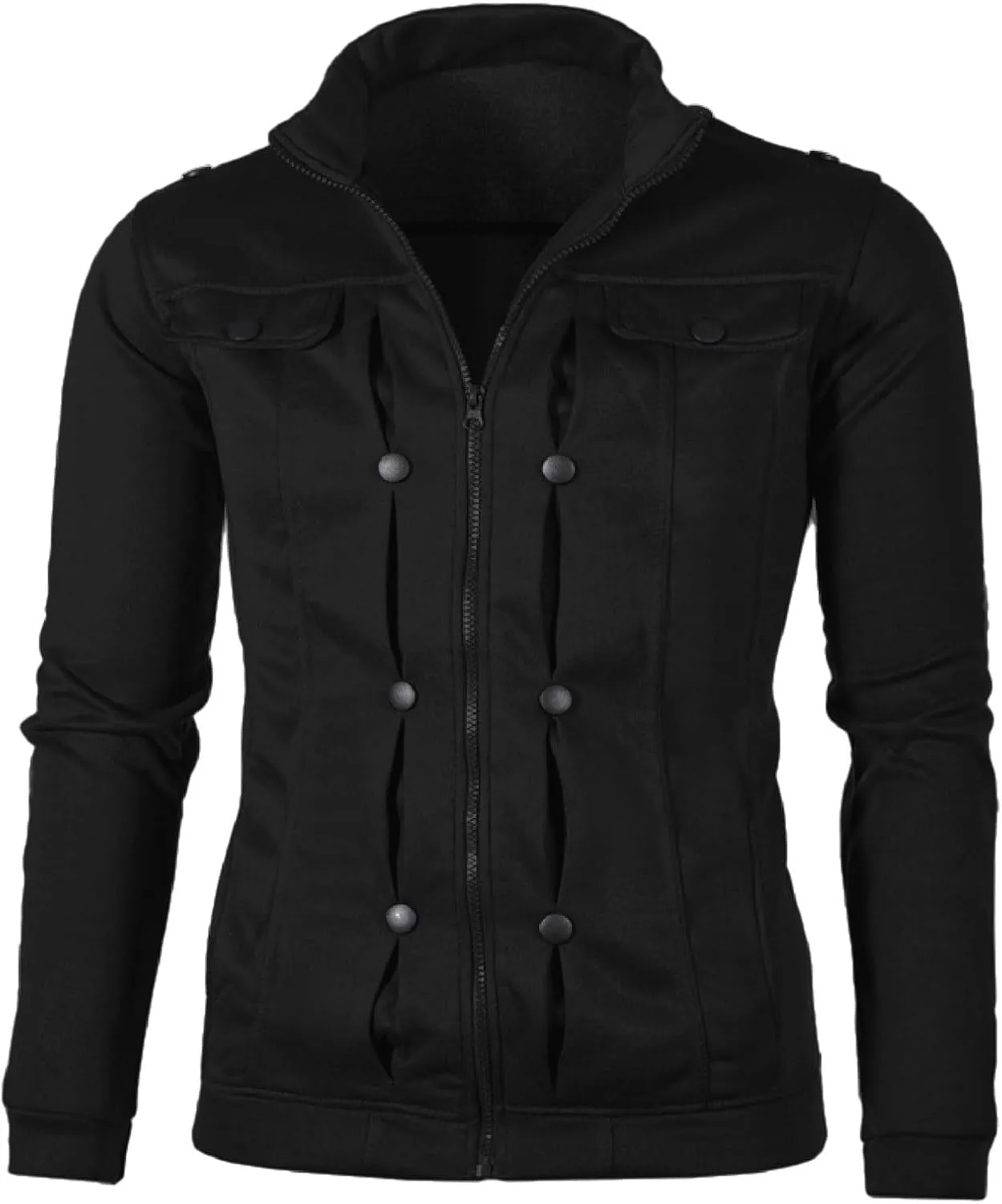 2024 Men's 2 Pieces Full Zip Tracksuits Classic Sport Suits Stylish Casual Outfits Jacket & Pants Fitness Sweatsuit Set