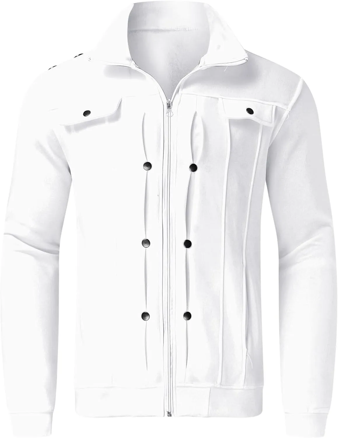 2024 Men's 2 Pieces Full Zip Tracksuits Classic Sport Suits Stylish Casual Outfits Jacket & Pants Fitness Sweatsuit Set