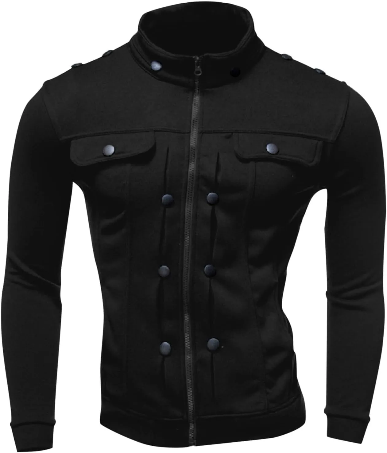2024 Men's 2 Pieces Full Zip Tracksuits Classic Sport Suits Stylish Casual Outfits Jacket & Pants Fitness Sweatsuit Set