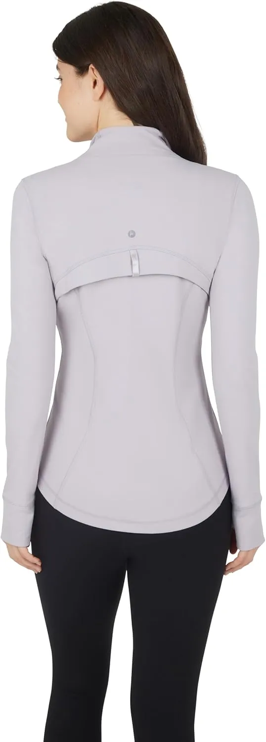 90 Degree By Reflex Womens Lightweight, Full Zip Running Track Jacket