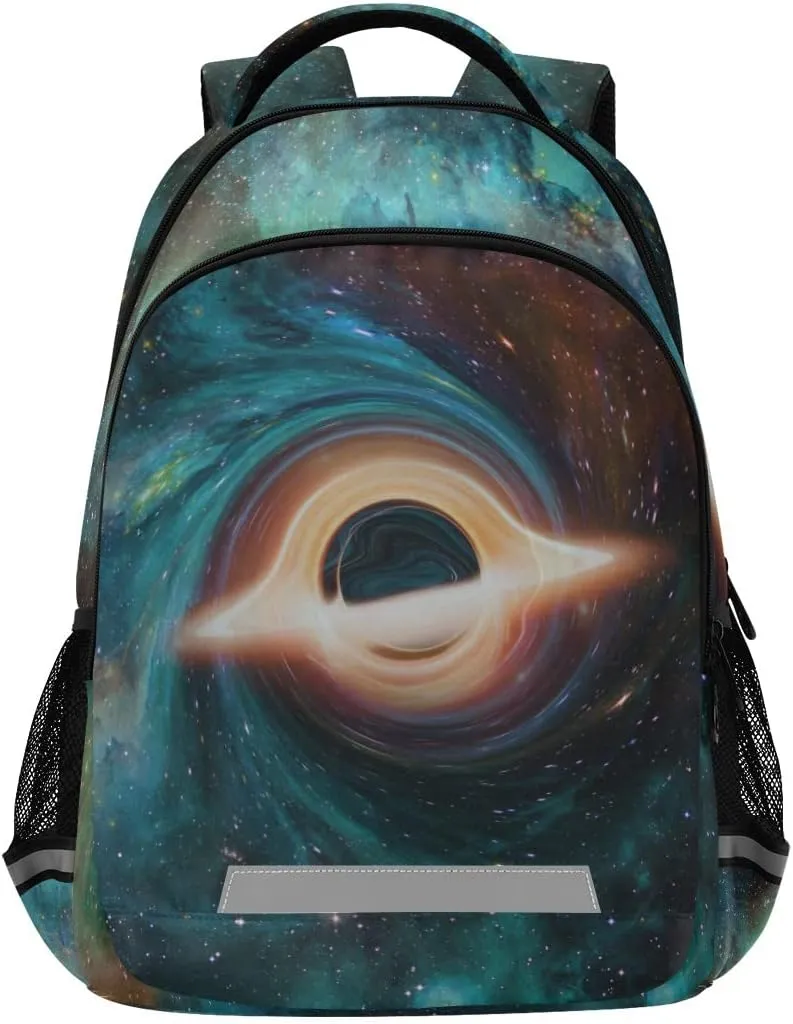 ALAZA Space Galaxy Black Hole Backpack Purse for Women Men Personalized Laptop Notebook Tablet School Bag Stylish Casual Daypack, 13 14 15.6 inch