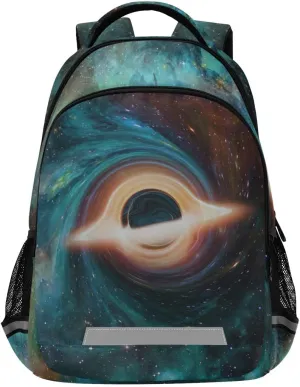ALAZA Space Galaxy Black Hole Backpack Purse for Women Men Personalized Laptop Notebook Tablet School Bag Stylish Casual Daypack, 13 14 15.6 inch