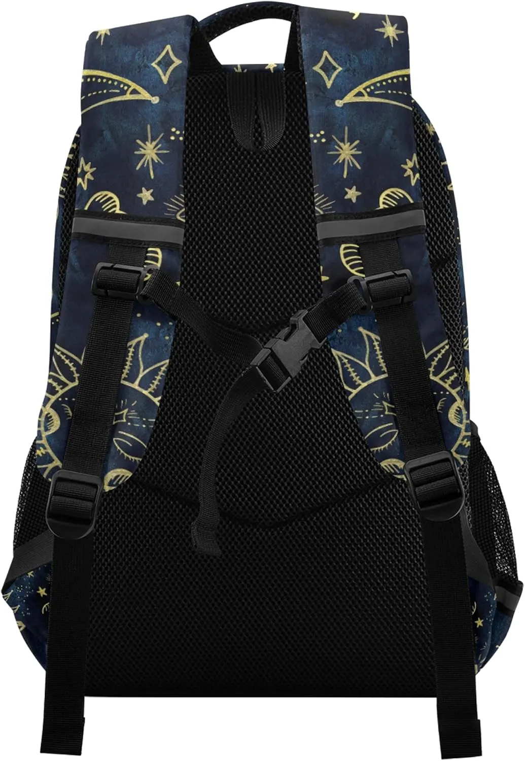 ALAZA Sun Moon Boho Cosmos Astrology Backpack Purse for Women Men Personalized Laptop Notebook Tablet School Bag Stylish Casual Daypack, 13 14 15.6 inch