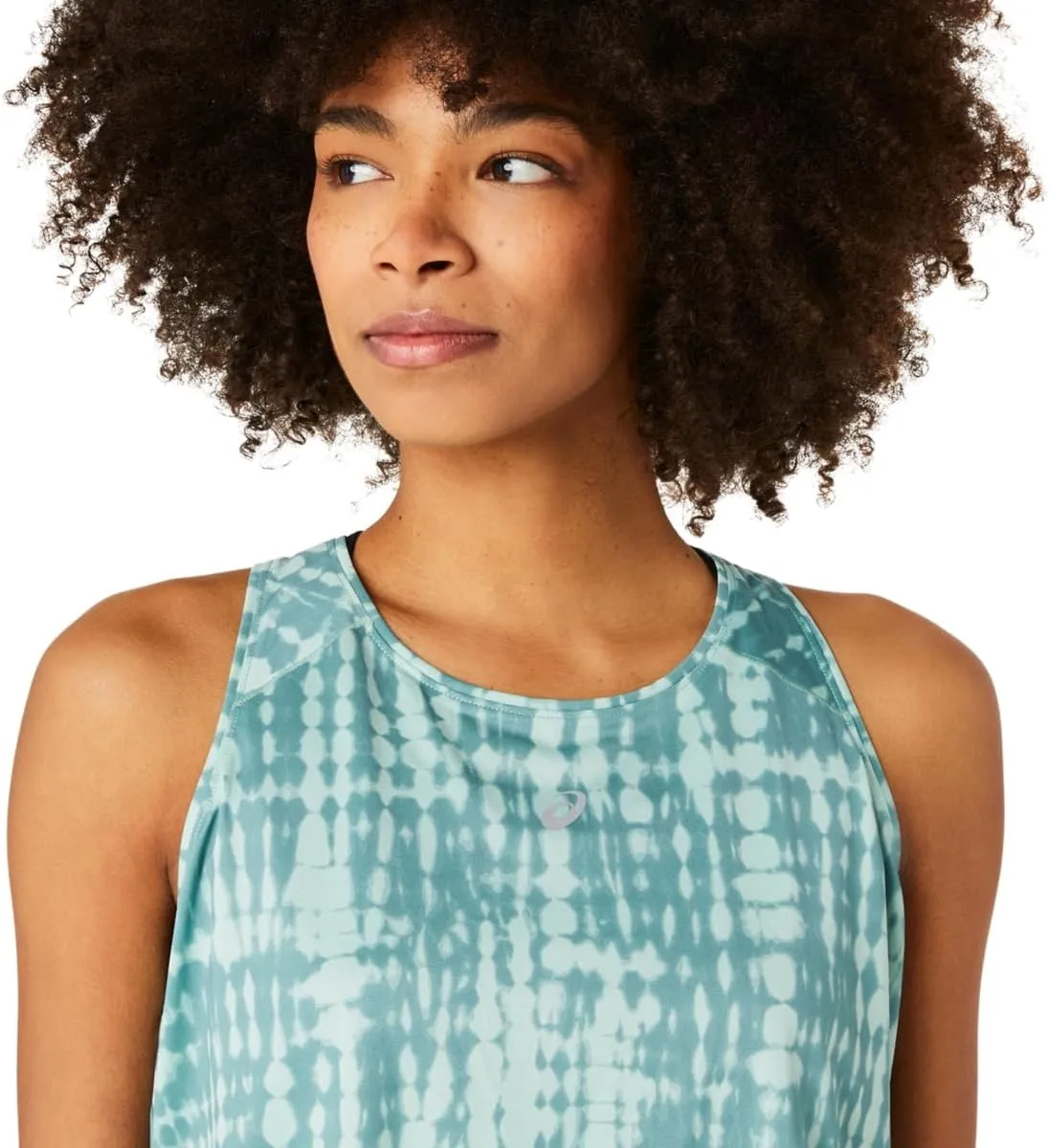 ASICS Women's ROAD ALL OVER PRINT TANK RUNNING Top