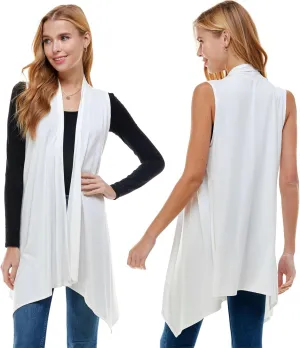 Azules Sleeveless Cardigan Vest for Women- Stylish Casual Womens Cardigans for Every Occasion