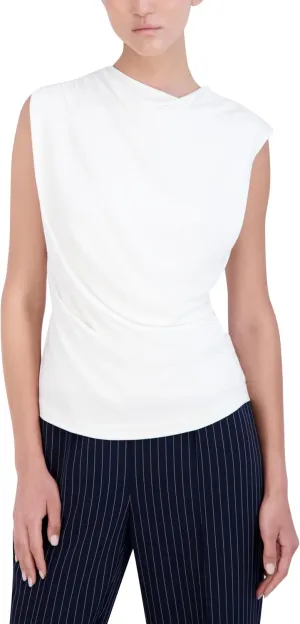 BCBGeneration Women's Sleeveless Cowl Neck Drape Pullover Tank Top