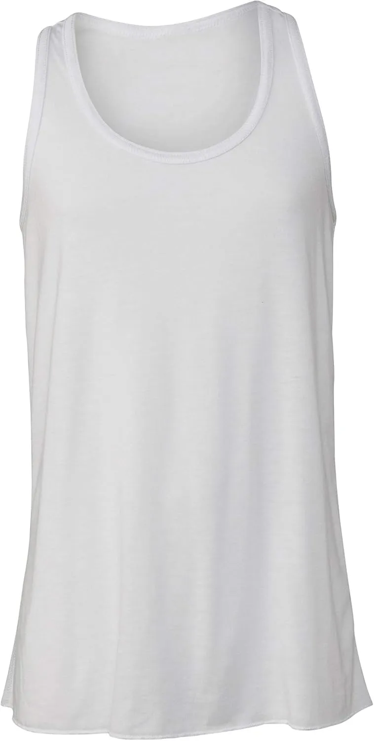 Bella Canvas Youths Girls Flowy Racer Back Tank Top