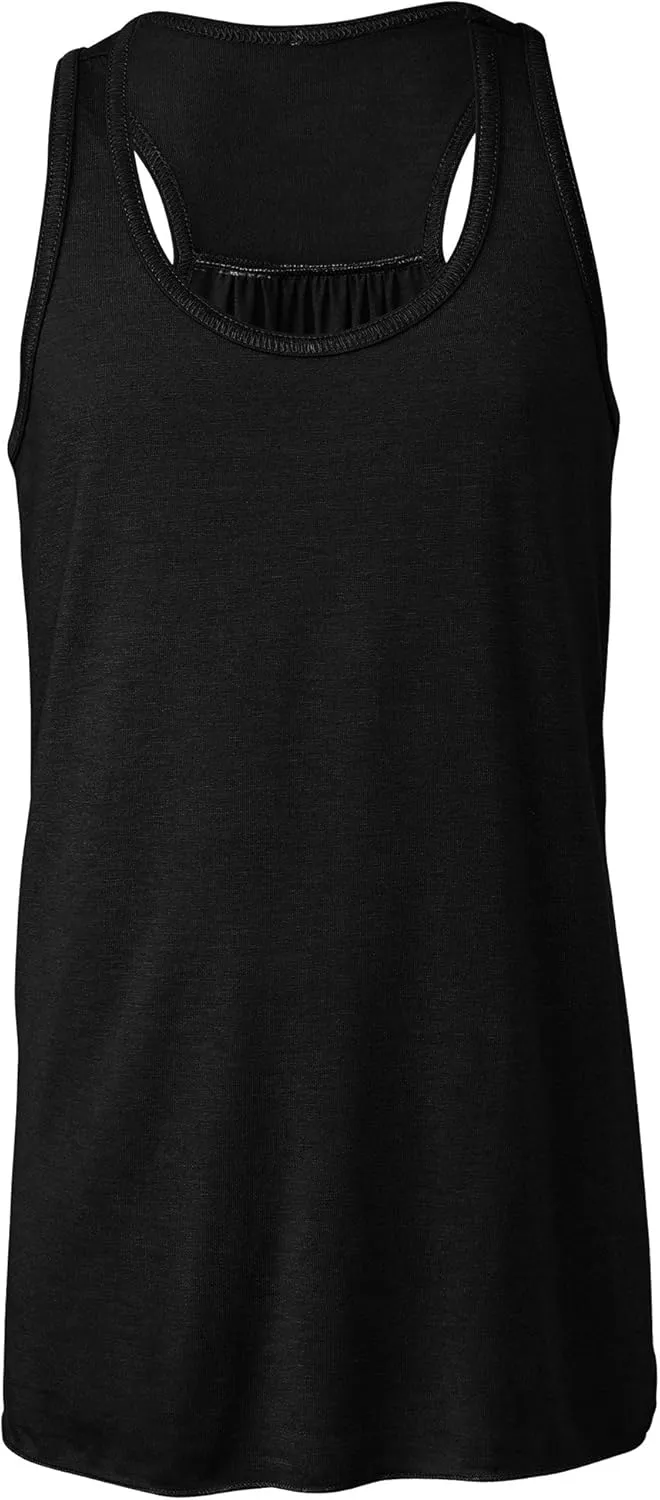 Bella Canvas Youths Girls Flowy Racer Back Tank Top