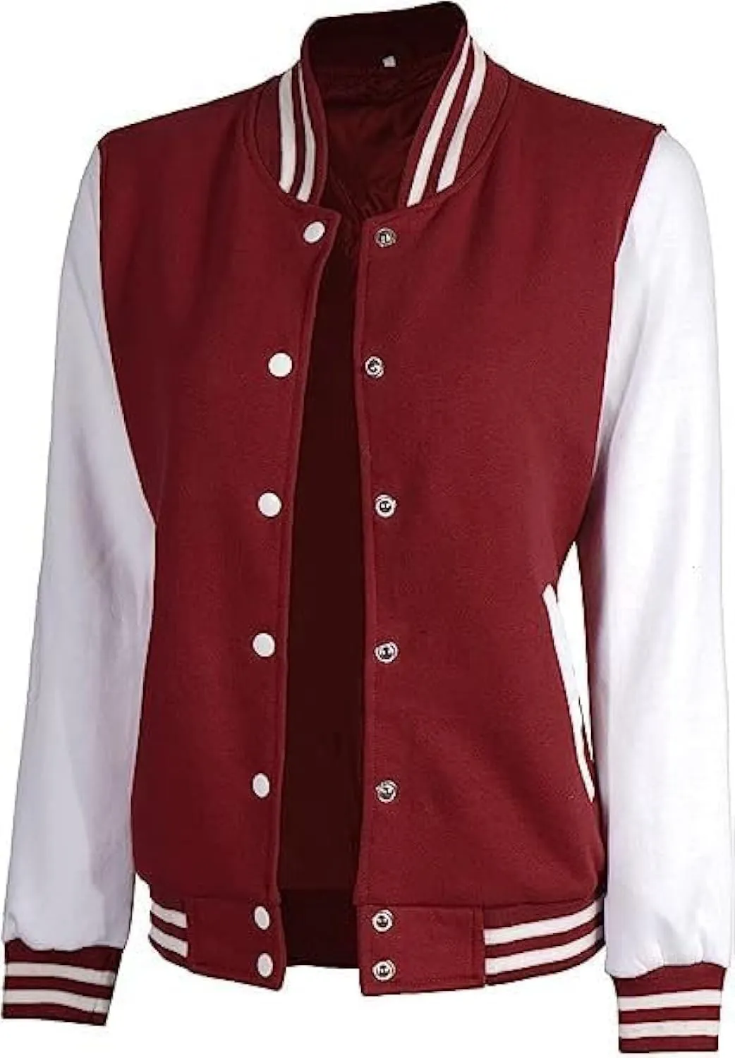 Bomber Varsity Jacket Women - Classic Letterman Jacket Woman in both Standard and Cropped Women Jacket Style