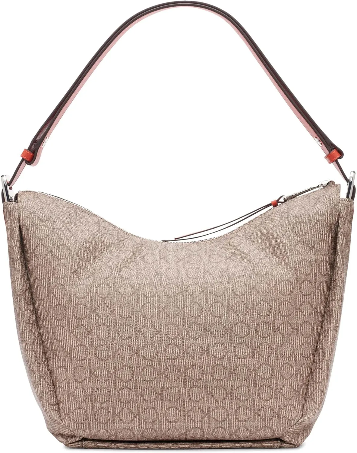 Calvin Klein Prism Top Zip Convertible Hobo Shoulder Bag