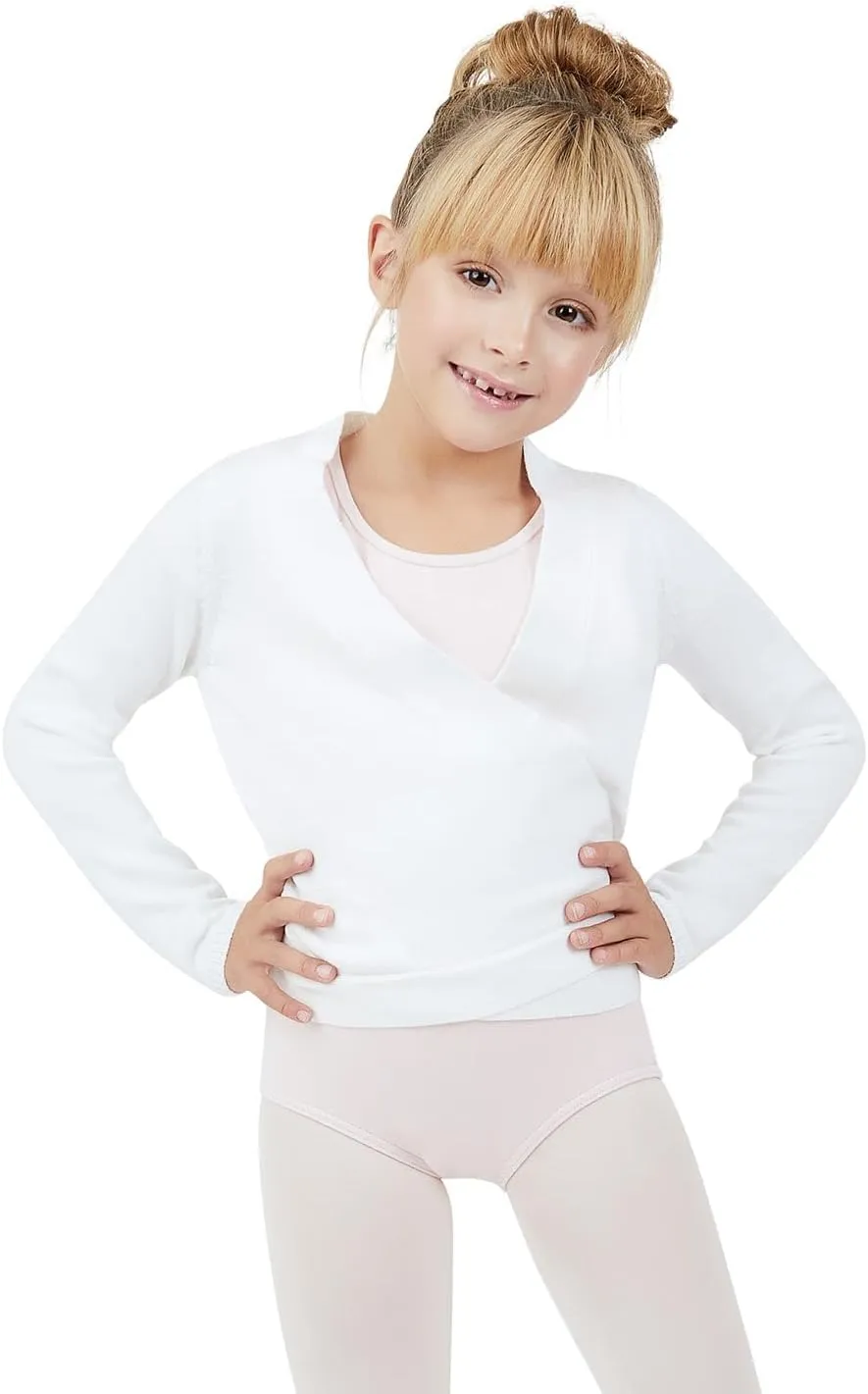 Capezio Girls' Wrap Sweater