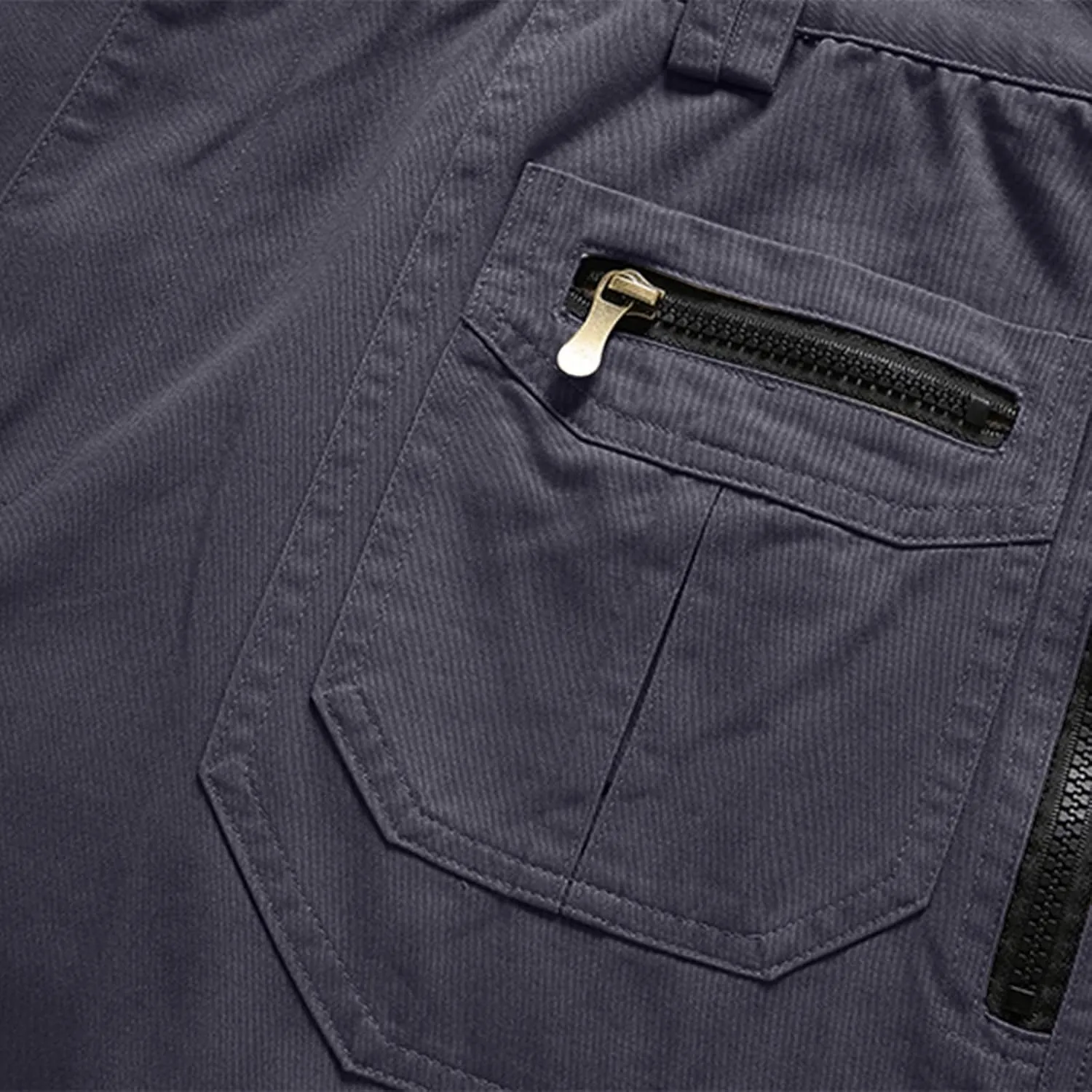 Cargo Pants for Men Slim Fit Stretch Casual Multi-Pocket Straight Sweatpants Loose Joggers Athletic Pants Outdoor