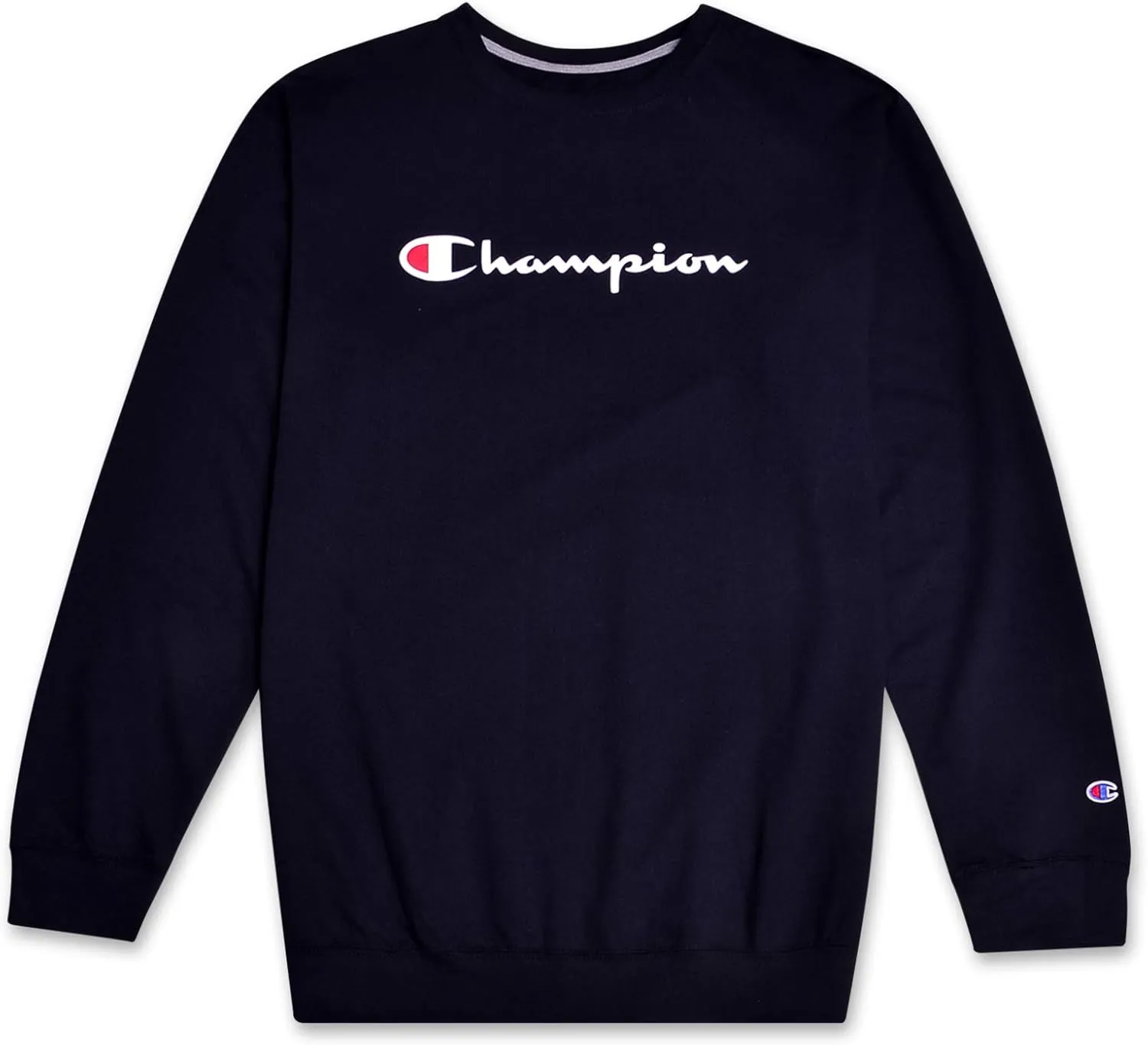 Champion Big and Tall Crewneck Sweatshirt - Cotton Casual Sweatshirt for Men