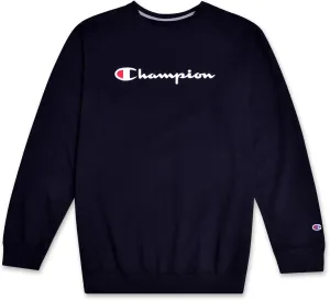Champion Big and Tall Crewneck Sweatshirt - Cotton Casual Sweatshirt for Men