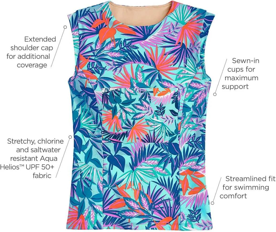 Coolibar UPF 50  Women's Kaylana Tank Top - Sun Protective