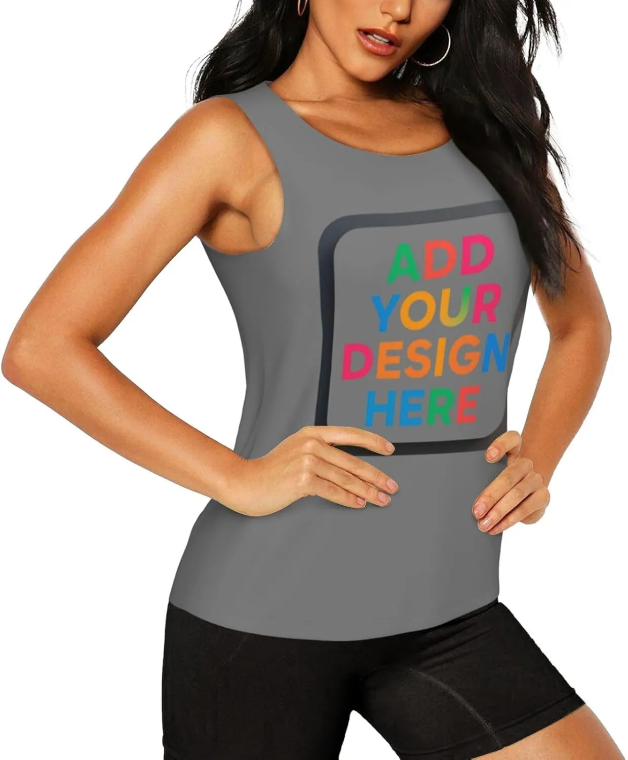 Custom Tank top Men Design Your own Shirt Personalized Tank top Add Your Photo/Text Customized Vests with Logo Made in USA