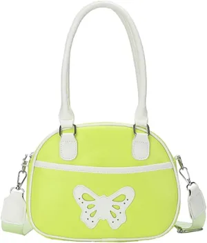 Cute Bowknot Bag for Women Designer PU Leather Crossbody Hobo Shoulder Bag Stylish Casual Underarm Purse Handbag