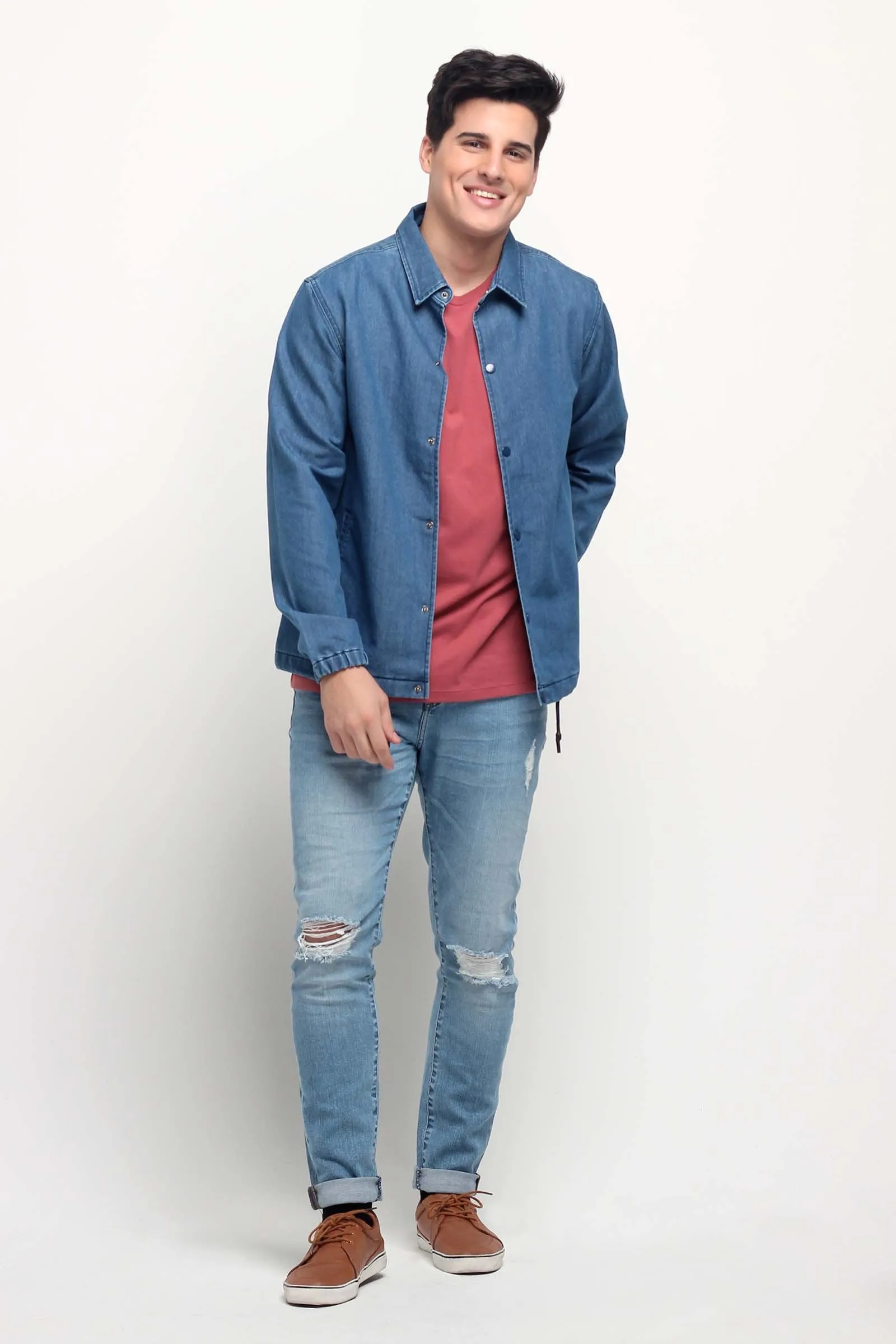 Denim Coach Jacket