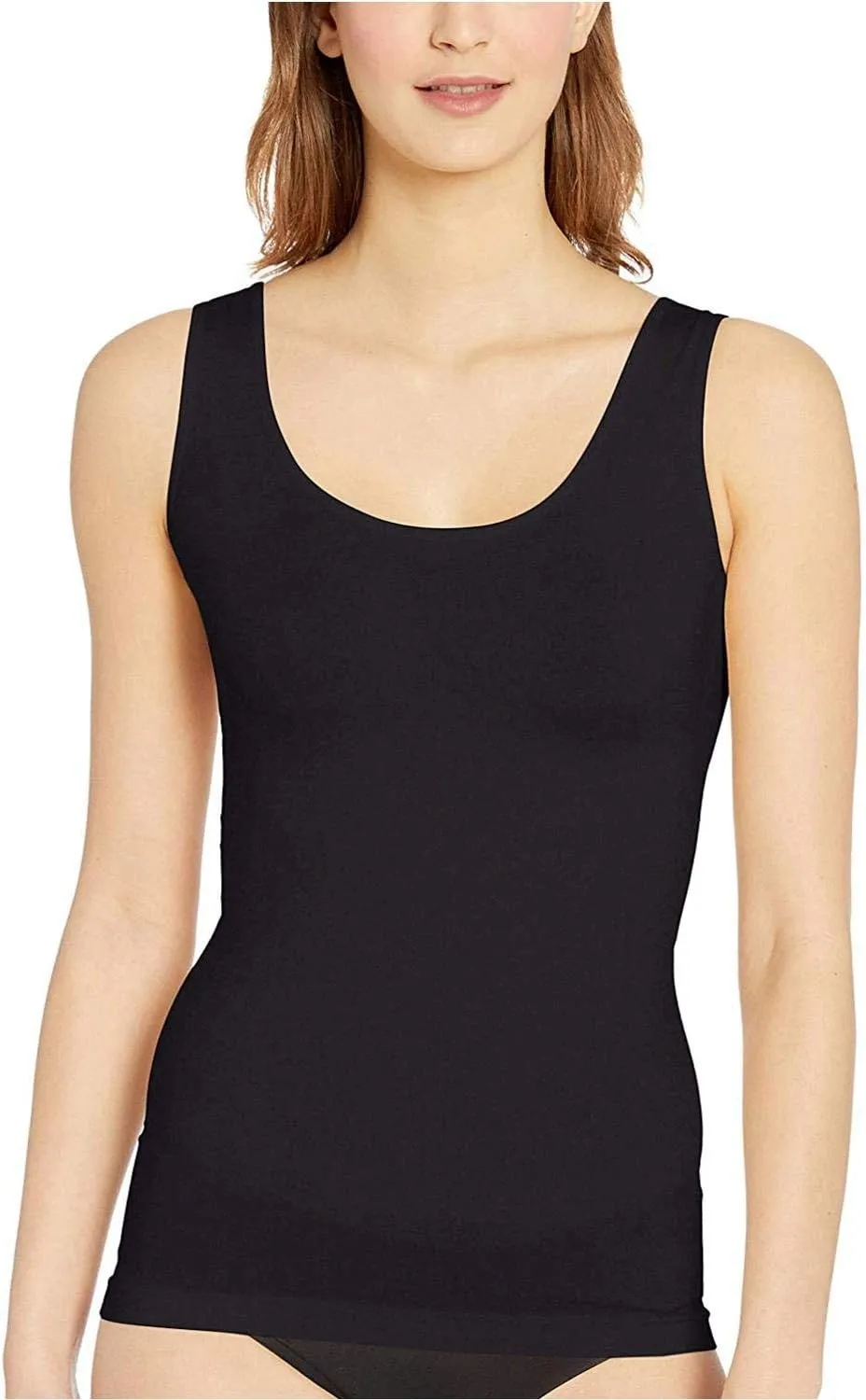 ESSENTIALS BY TUMMY TANK Women's Seamless Shaping Tank Top