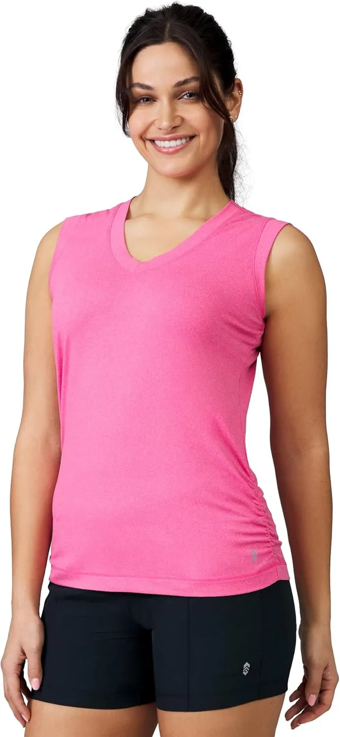 Free Country Women's Microtech Chill V-Neck Tank Top