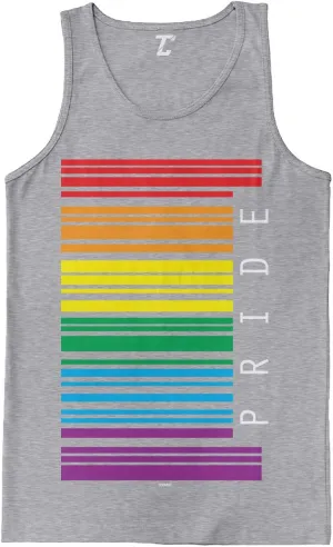 Gay Pride Barcode - LGBTQ Support Parade Men's Tank Top