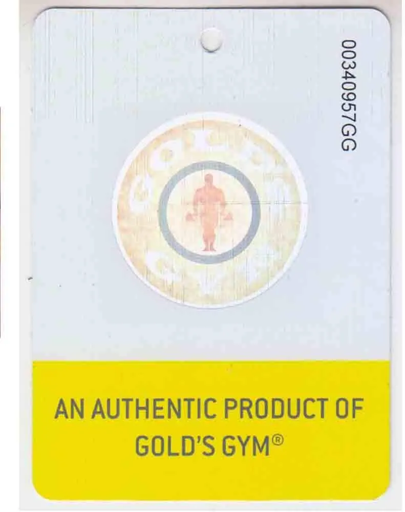 Gold's Gym Tank Top - Official Licensed Product - TT-1