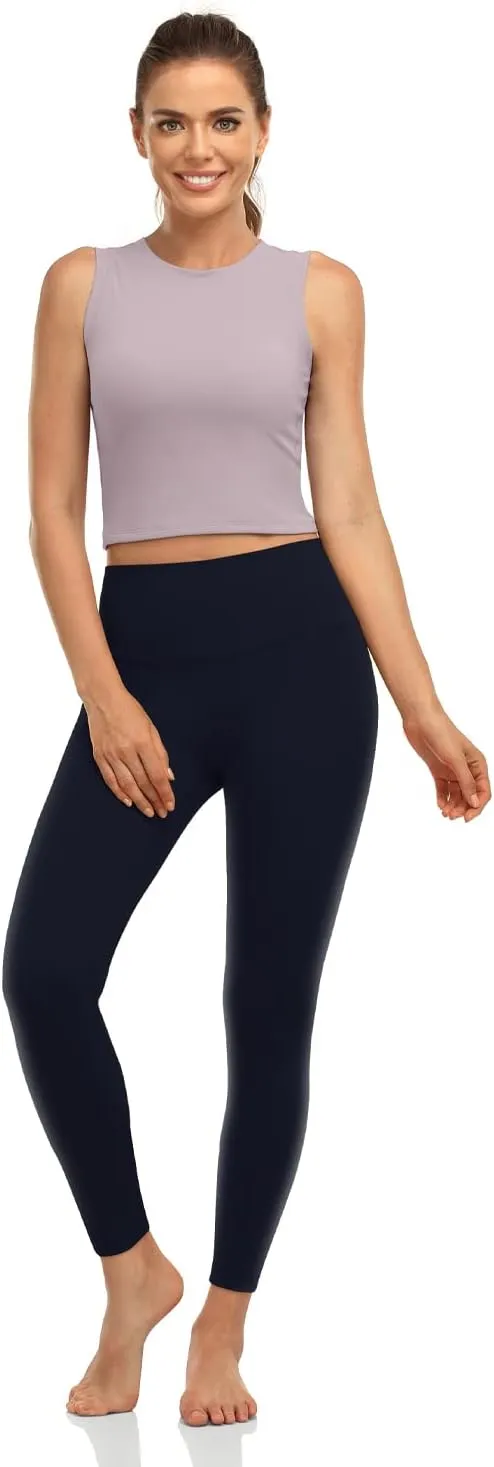 HeyNuts Wherever Crop Top Workout Tank Tops Unpadded/Padded