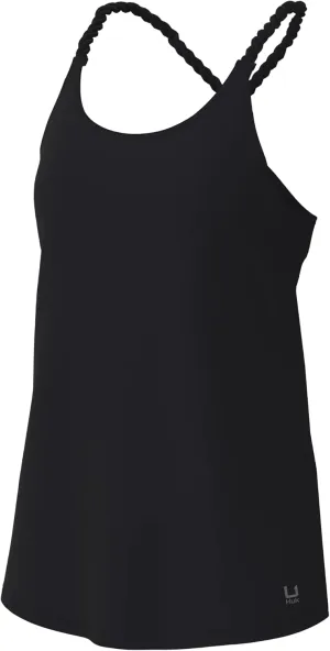 HUK Women's Novelty, Performance Racer Back Fishing Tank Top