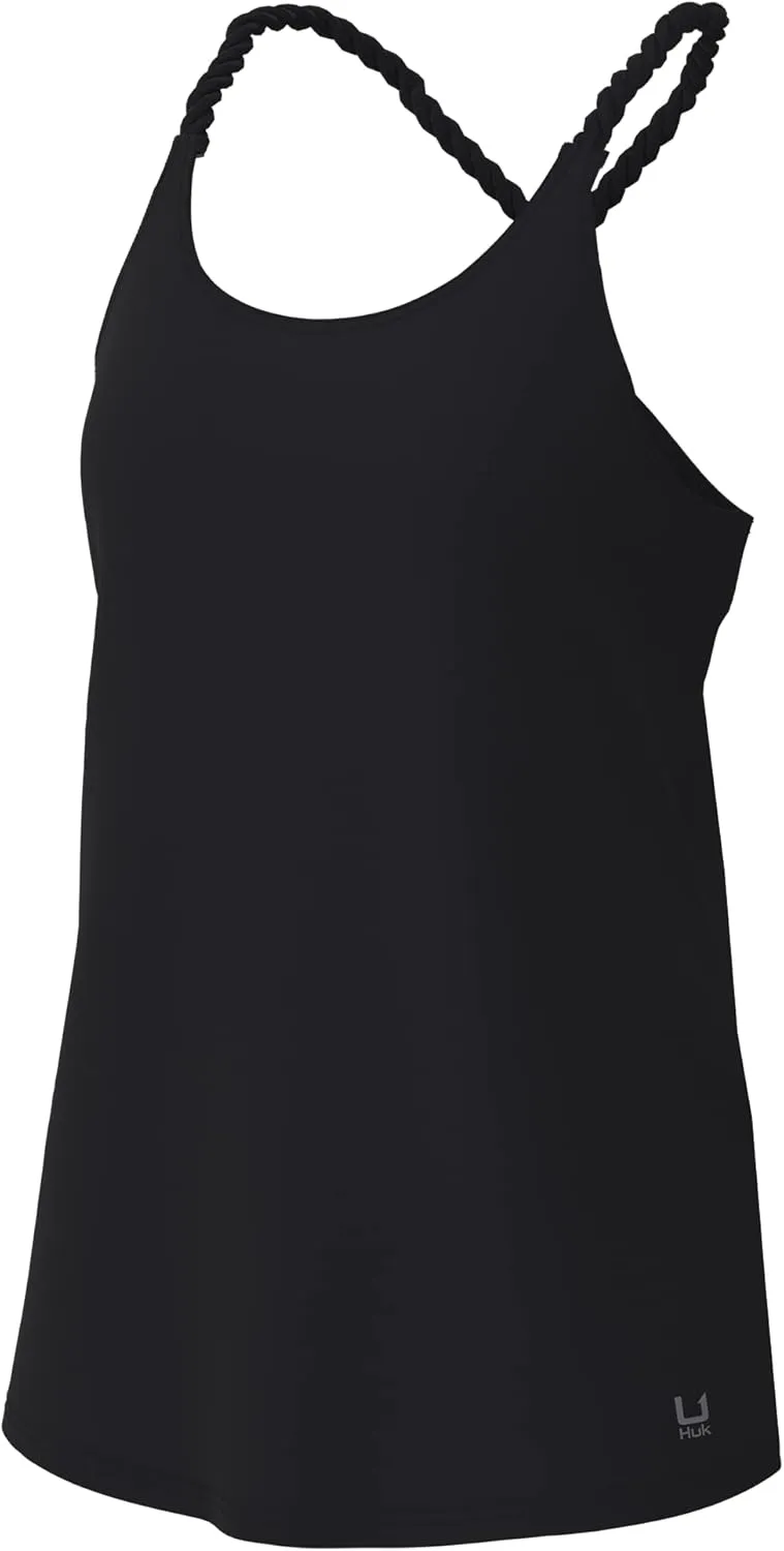 HUK Women's Novelty, Performance Racer Back Fishing Tank Top