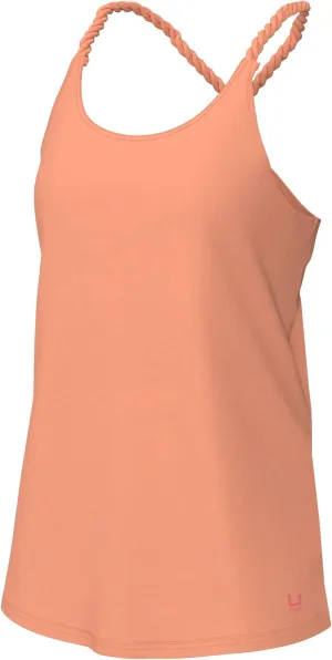 HUK Women's Novelty, Performance Racer Back Fishing Tank Top