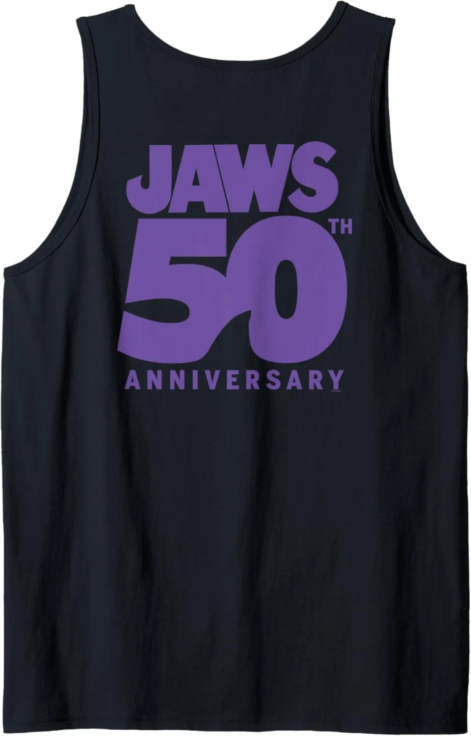 Jaws 50th Anniversary Poster Shells Front & Back Tank Top