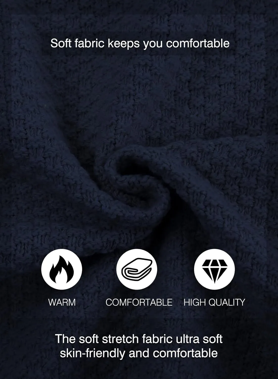 JMIERR Men's Casual Long Sleeve Shawl Collar Buttons Down Cable Knit Cardigan Sweater with Pockets