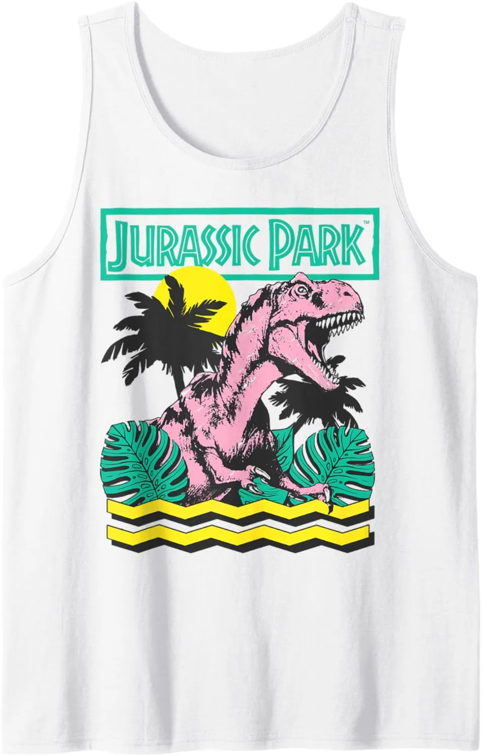Jurassic Park Vintage T-Rex Roar Retro Tank Top