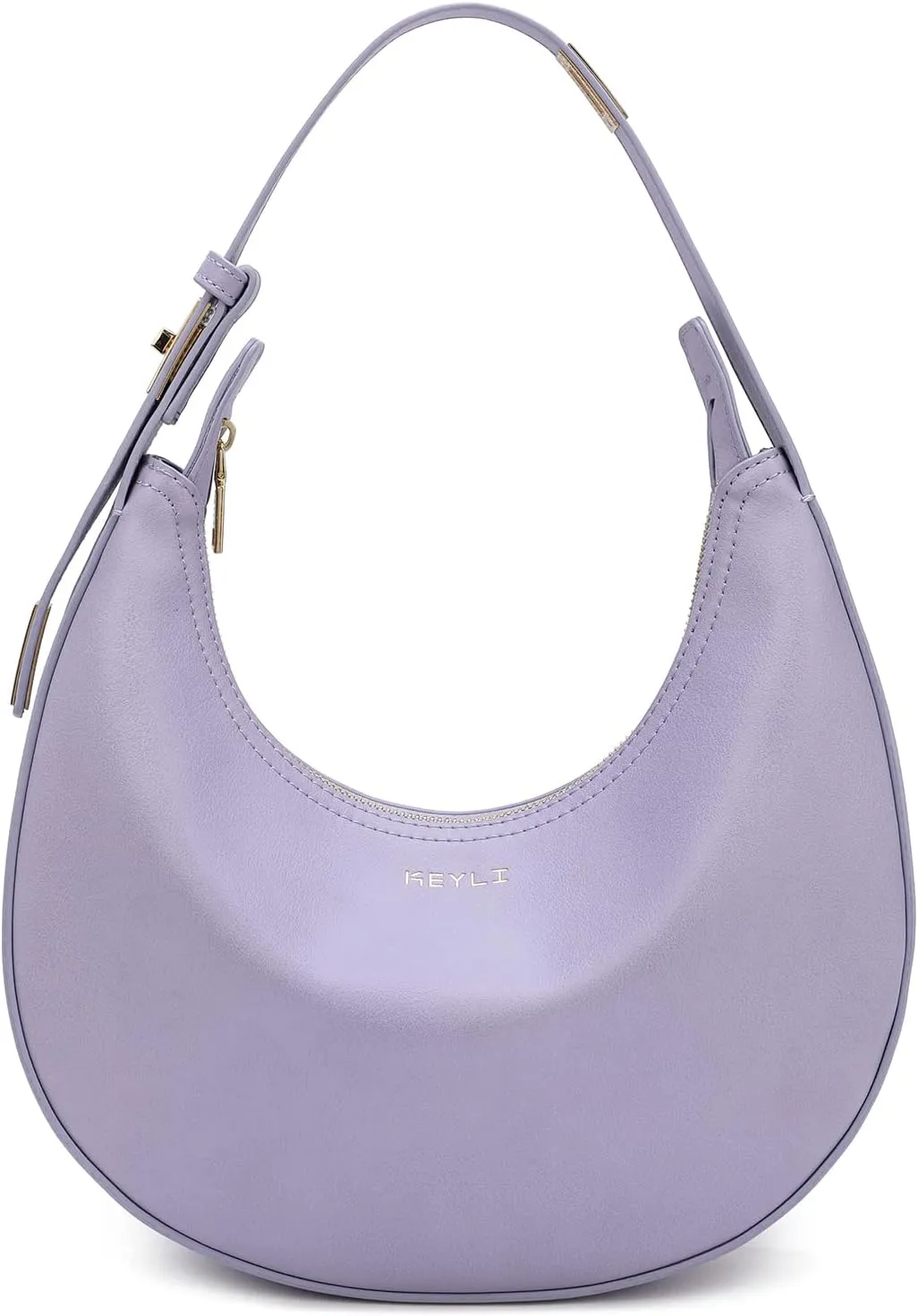 Keyli Shoulder Bag for Women Stylish Casual Clutch Purses for Women 3 Ways Adjust Strap Hobo Handbags with Zip Closure