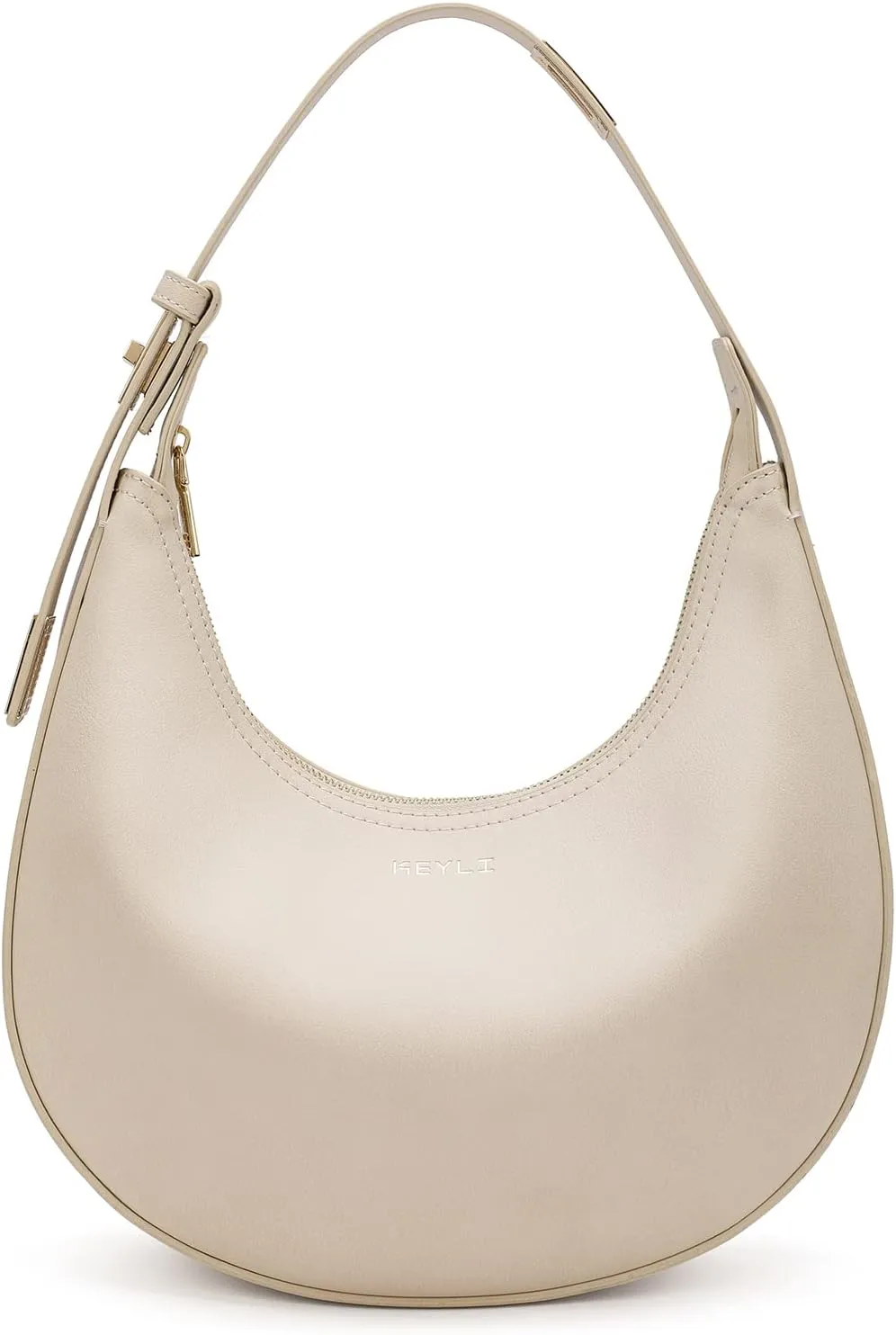 Keyli Shoulder Bag for Women Stylish Casual Clutch Purses for Women 3 Ways Adjust Strap Hobo Handbags with Zip Closure