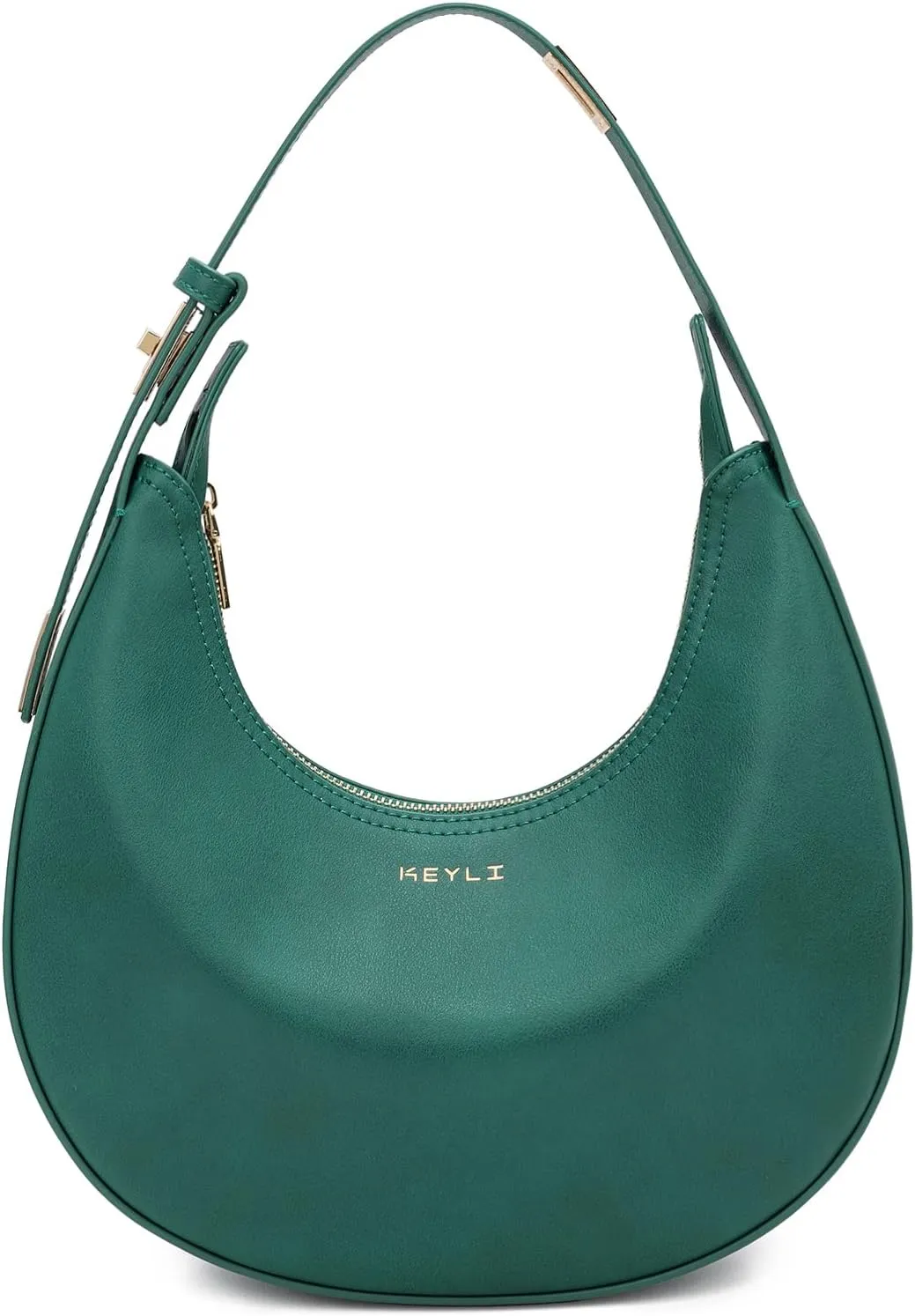 Keyli Shoulder Bag for Women Stylish Casual Clutch Purses for Women 3 Ways Adjust Strap Hobo Handbags with Zip Closure