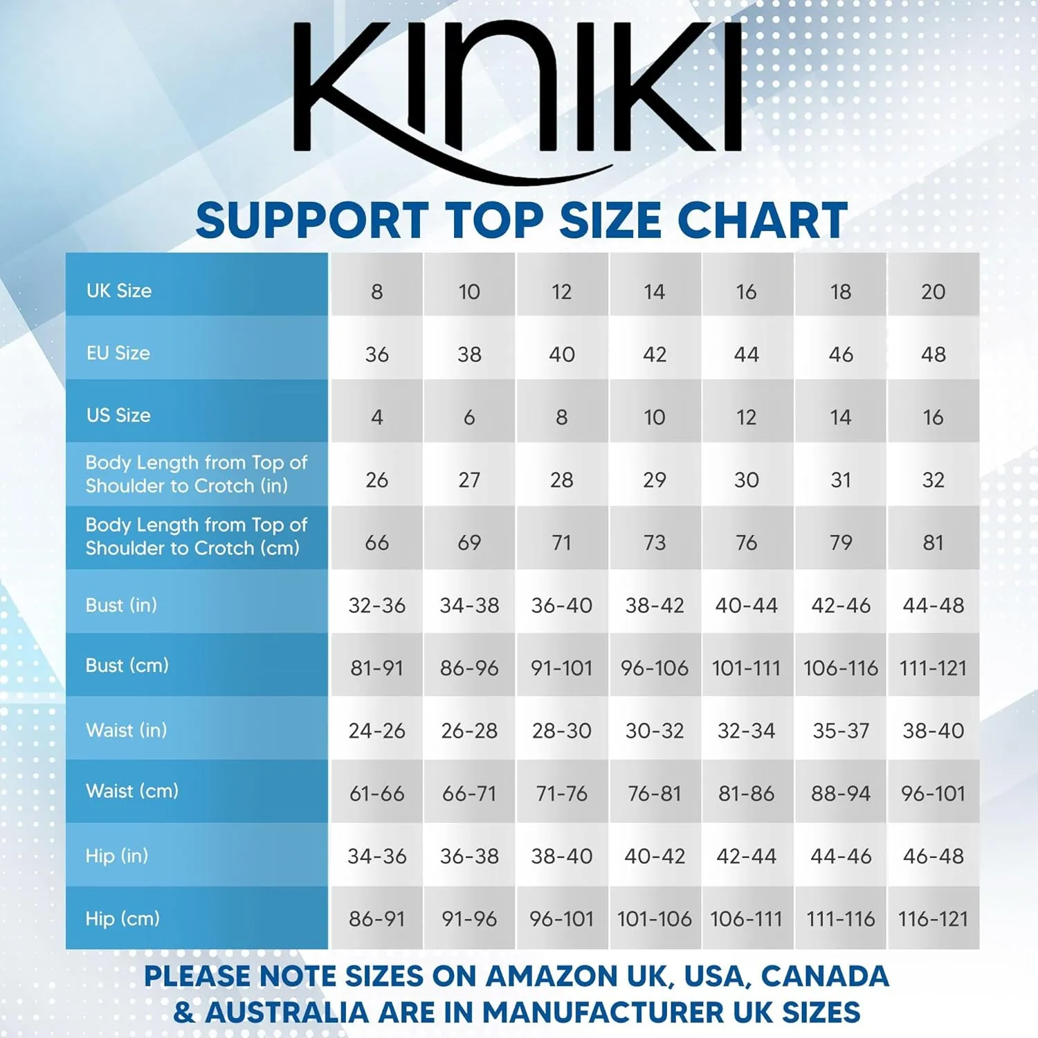 Kiniki Women's Tan Through Support Top Swimsuit (5th Generation)
