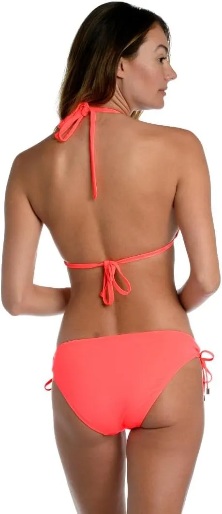 La Blanca Women's Island Goddess Halter Triangle Swimsuit Top
