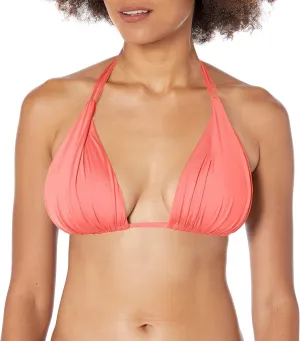 La Blanca Women's Island Goddess Halter Triangle Swimsuit Top