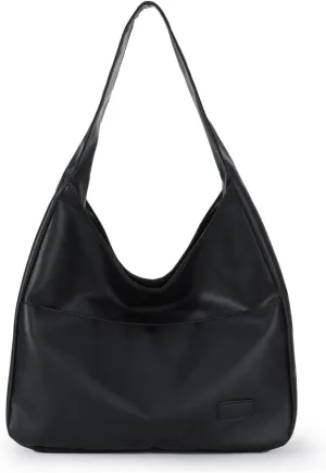 Lanpet Hobo Bag for Women, Vegan Leather Tote Bag Shoulder Bags Stylish Casual Trendy Large Capacity Handbags