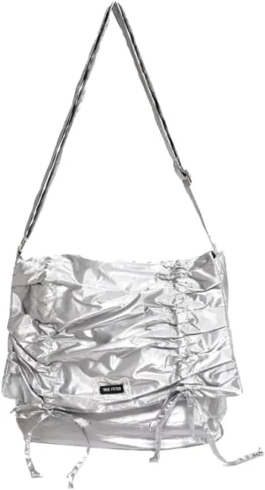 Large Bag for Women Stylish Casual Crossbody Shoulder Bag Lightweight Pleated Purse Hobo Handbag with Adjustable Strap