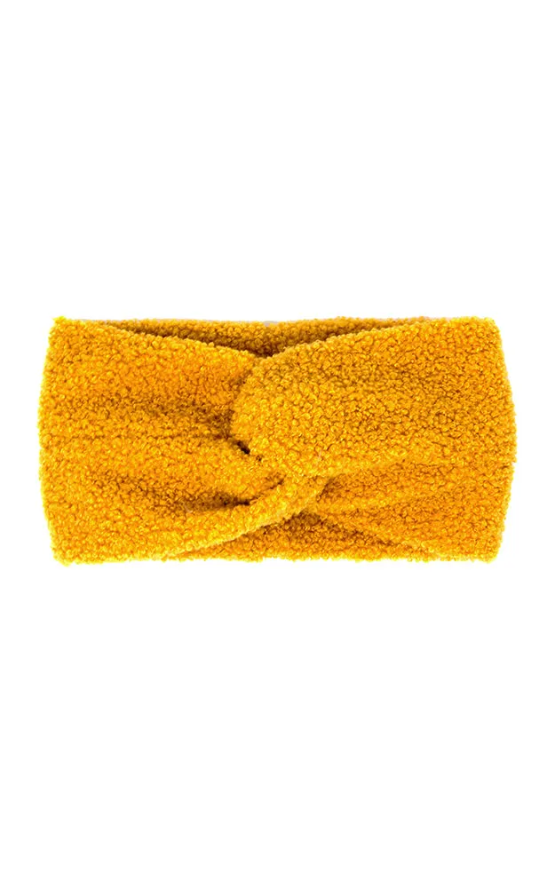 LHB015 Solid Sherpa Fleece Headband