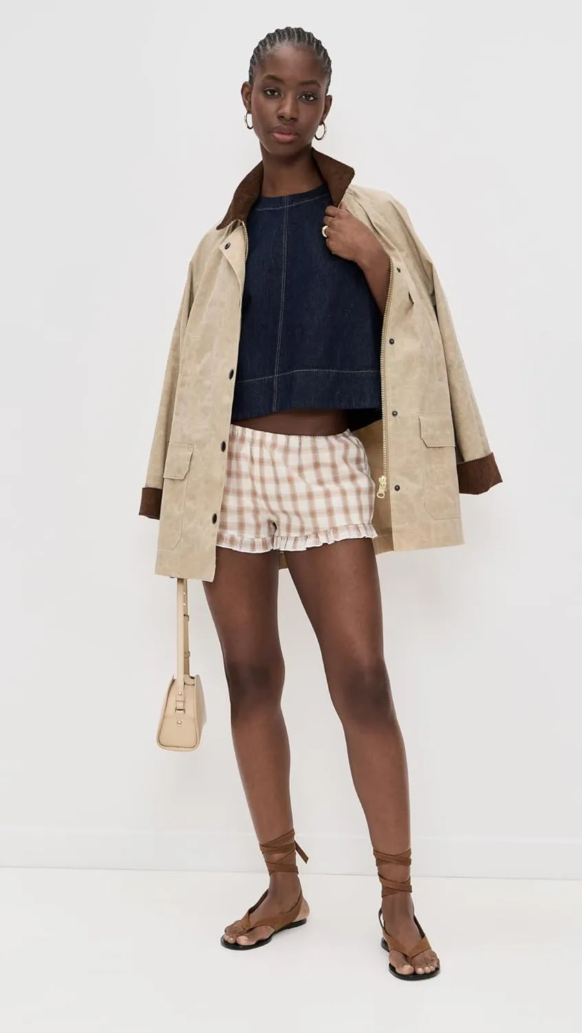 Madewell Women's Denim Boxy Shell Top in Essex Wash