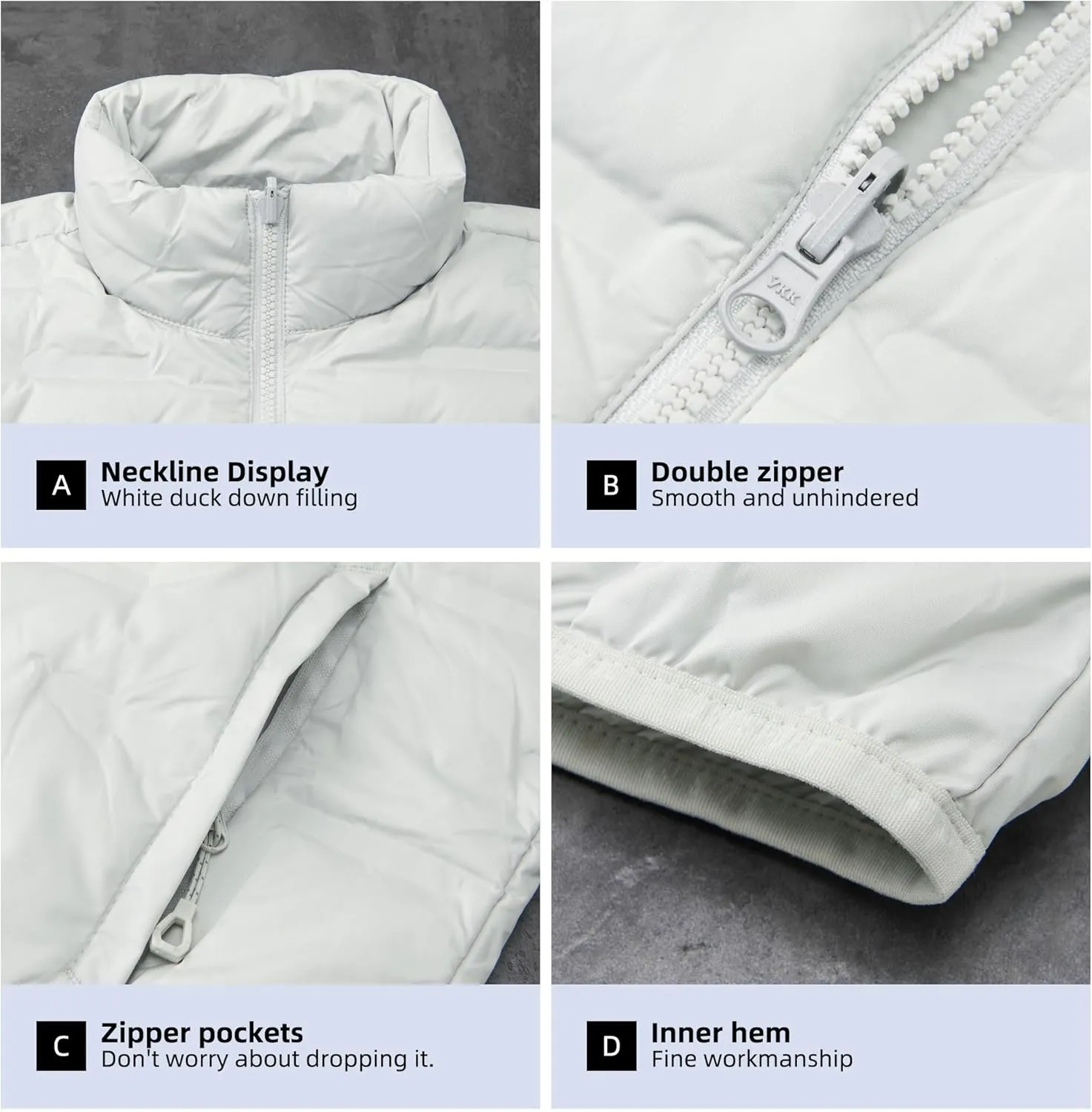 Men's winter jacket coat 3 in 1 snow ski jacket waterproof windproof jacket men's warm down jacket