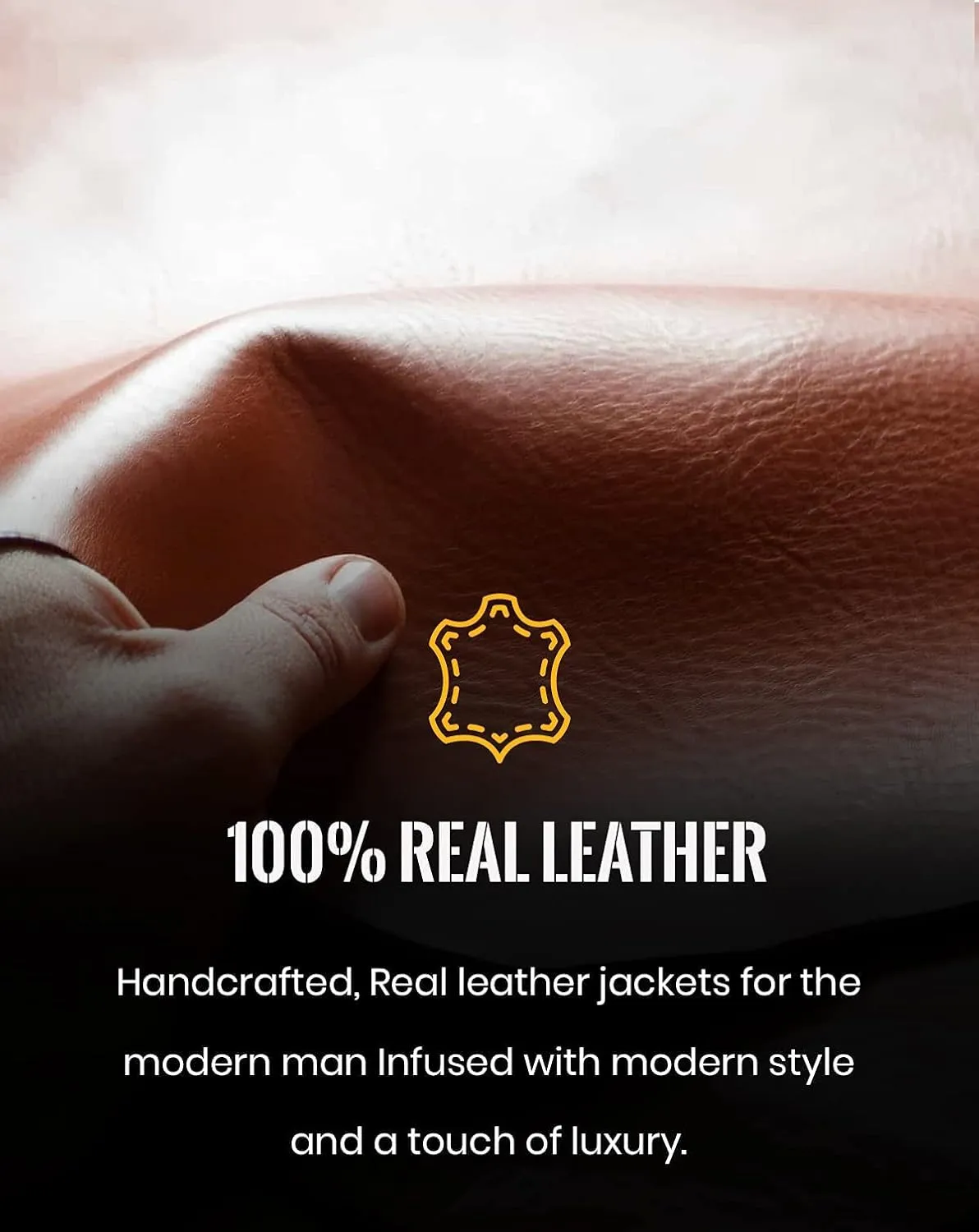 Mid Length Mens Genuine Cow Hide Leather Car Coat 3/4 Quarter Motorcycle Black Long Jacket - Winter Outerwear