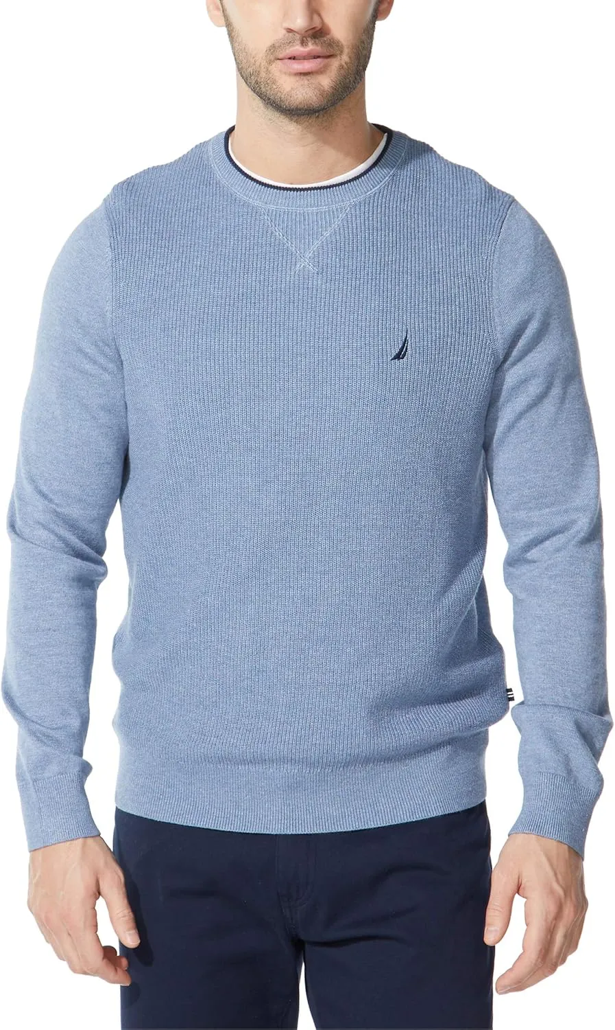 Nautica Men's Ribbed Sweater