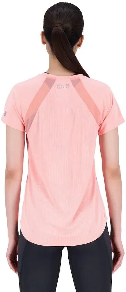 New Balance Women's Impact Run Short Sleeve 22 Top