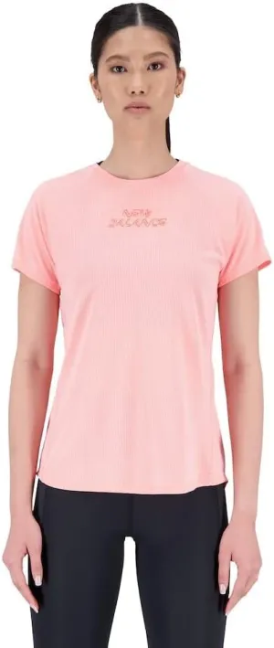 New Balance Women's Impact Run Short Sleeve 22 Top