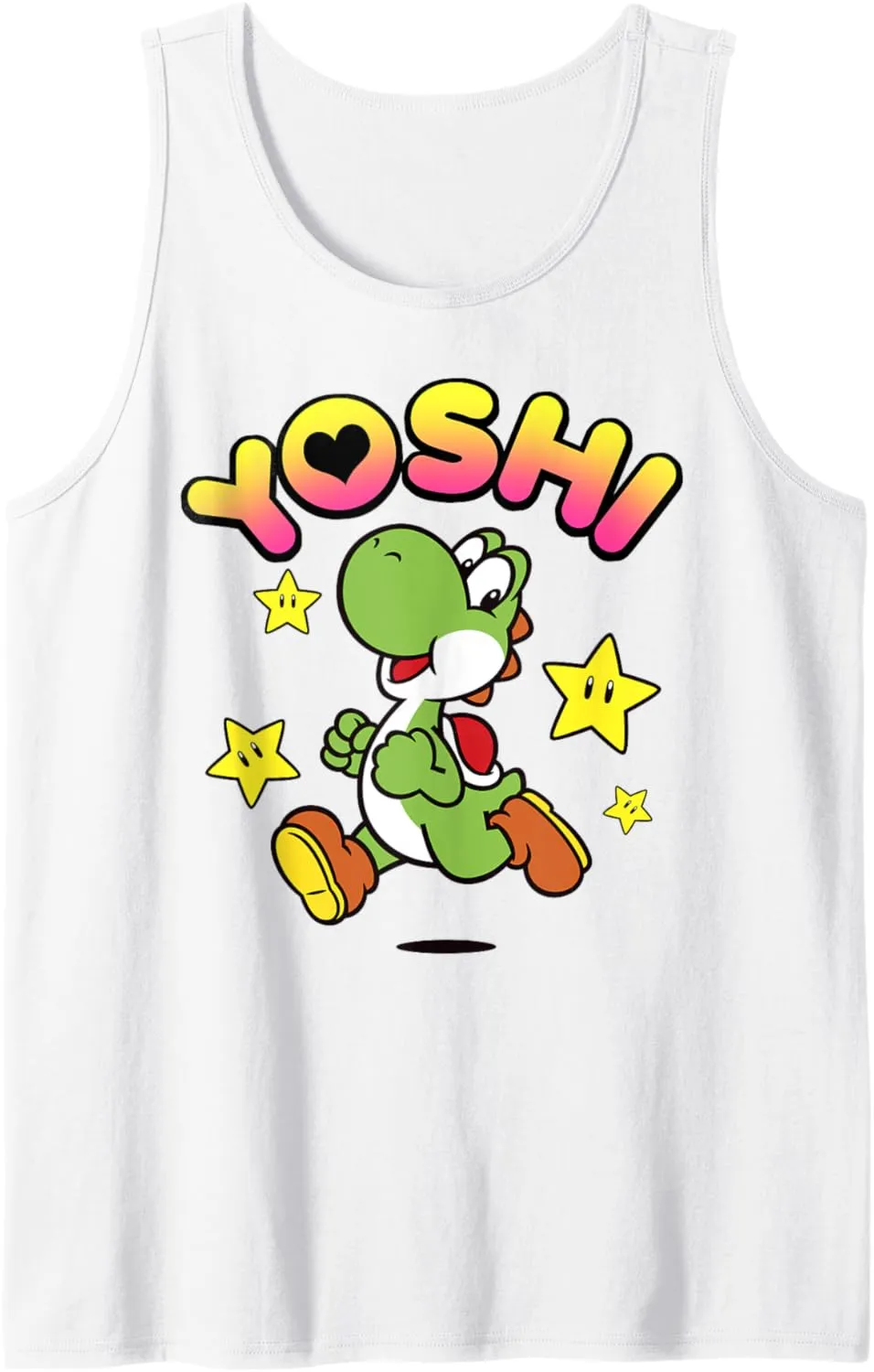 Nintendo Super Mario Yoshi Star Power Spirit Tank Top