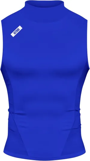 Nxtrnd Men's Turtleneck Compression Tank Top, Sleeveless Mock Neck